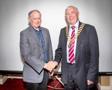 President Ken with Norman Brookes