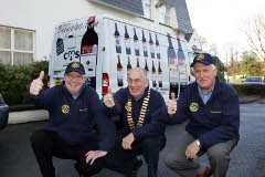 3 Rotarians and a van